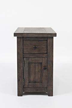 Madison County Barnwood Chairside Table - Ornate Home