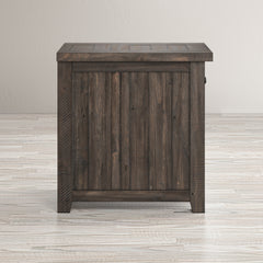Madison County Barnwood Chairside Table - Ornate Home