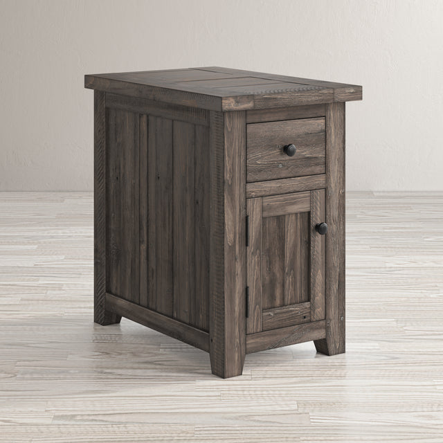 Madison County Barnwood Chairside Table - Ornate Home