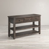 Madison County Barnwood Console Table - Ornate Home