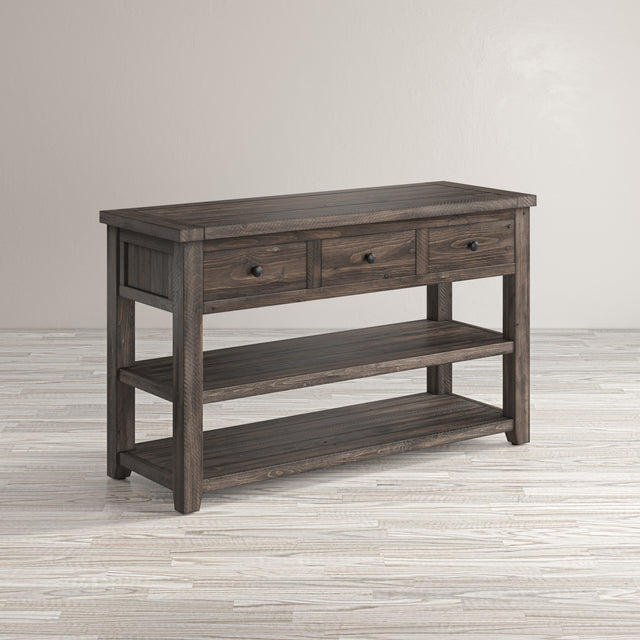 Madison County Barnwood Console Table - Ornate Home