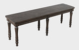Madison County Barnwood Dining Bench - Ornate Home