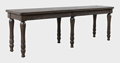 Madison County Barnwood Dining Bench - Ornate Home