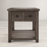 Madison County Barnwood End Table - Ornate Home