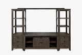 Madison County Barnwood Entertainment Wall - Ornate Home