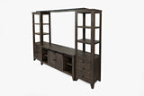 Madison County Barnwood Entertainment Wall - Ornate Home