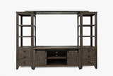 Madison County Barnwood Entertainment Wall - Ornate Home
