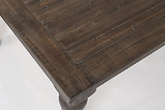 Madison County Barnwood Ext Dining Table w/ 4 Chairs - Ornate Home