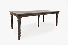 Madison County Barnwood Ext Dining Table w/ 4 Chairs - Ornate Home
