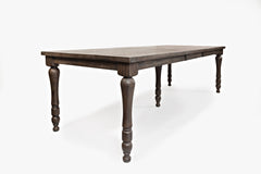 Madison County Barnwood Ext Dining Table w/ 4 Chairs - Ornate Home
