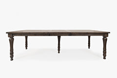 Madison County Barnwood Ext Dining Table w/ 8 Chairs - Ornate Home