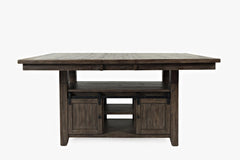 Madison County Barnwood High/Low Dining Table w/ 4 Chairs - Ornate Home