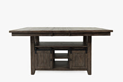 Madison County Barnwood High/Low Ext Dining Table - Ornate Home