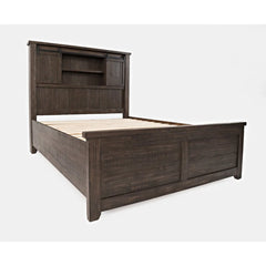 Madison County Barnwood King Barn Door Bed - Ornate Home