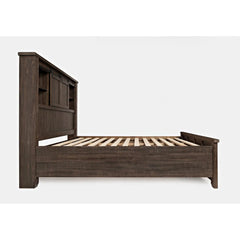 Madison County Barnwood King Barn Door Bed - Ornate Home