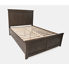 Madison County Barnwood King Panel Bed - Ornate Home