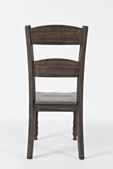 Madison County Barnwood Ladderback Chair (Set of 2) - Ornate Home