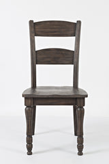 Madison County Barnwood Ladderback Chair (Set of 2) - Ornate Home