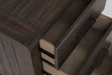 Madison County Barnwood Power Nightstand - Ornate Home