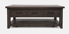Madison County Harris Barnwood Cocktail Table - Ornate Home