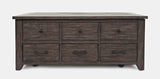 Madison County Harris Barnwood Lift Lid Cocktail Table - Ornate Home