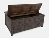 Madison County Harris Barnwood Lift Lid Cocktail Table - Ornate Home