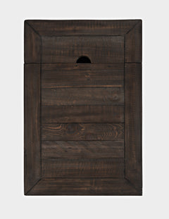 Madison County Harris Barnwood Power Chairside Table - Ornate Home