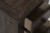 Madison County Harris Barnwood Power Chairside Table - Ornate Home