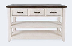 Madison County Harris Vintage White Console Table - Ornate Home