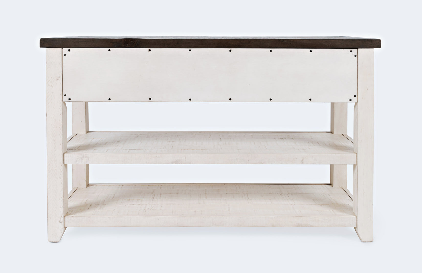 Madison County Harris Vintage White Console Table - Ornate Home