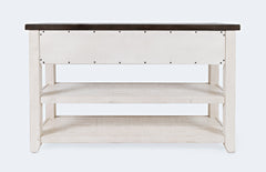 Madison County Harris Vintage White Console Table - Ornate Home