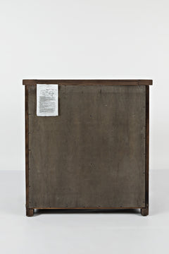 Madison County Vintage Black 32 Barn Door Accent Cabinet - Ornate Home