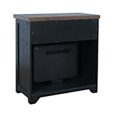 Madison County Vintage Black 32 Fireplace - Ornate Home