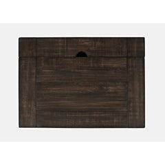 Madison County Vintage Black 5-Piece Queen Barn Door Bedroom Set - Ornate Home