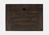 Madison County Vintage Black 4-Piece Queen Panel Bedroom Set - Ornate Home