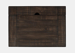 Madison County Vintage Black 4-Piece Queen Panel Bedroom Set - Ornate Home