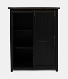 Madison County Vintage Black 5-Piece Queen Panel Bedroom Set - Ornate Home