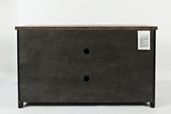 Madison County Vintage Black 60 Barn Door Server - Ornate Home