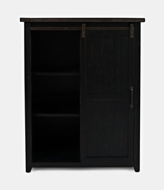 Madison County Vintage Black Door Chest - Ornate Home