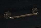 Madison County Vintage Black Door Dresser - Ornate Home