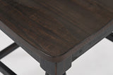 Madison County Vintage Black Ladderback Stool (Set of 2) - Ornate Home