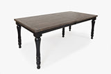 Madison County Vintage Black Rect. Ext Table - Ornate Home