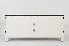 Madison County Vintage White 60 Console - Ornate Home