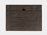 Madison County Vintage White/Barnwood Power Nightstand - Ornate Home