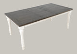Madison County Vintage White Ext Dining Table - Ornate Home