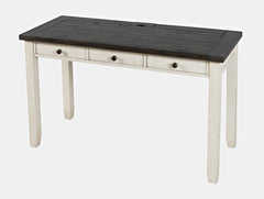 Madison County Vintage White Power Desk - Ornate Home