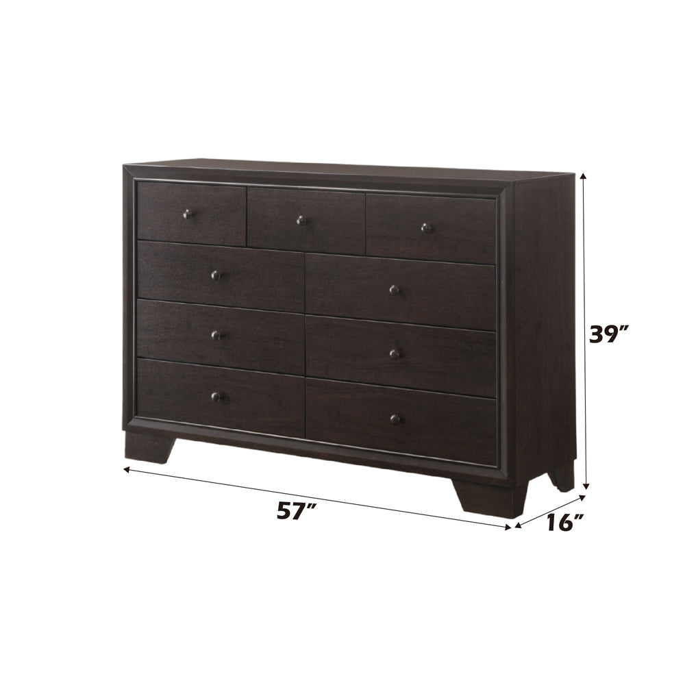 Madison Espresso Dresser - Ornate Home