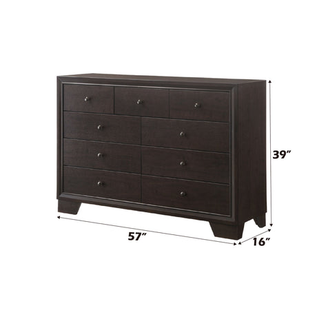 Madison Espresso Dresser - Ornate Home