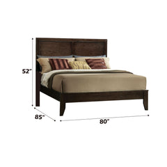 Madison Espresso Eastern King Bed - Ornate Home
