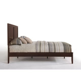 Madison Espresso Eastern King Bed - Ornate Home